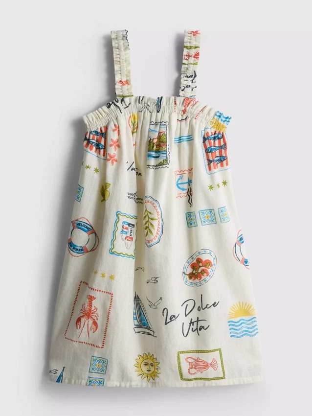 1,5-9 anos | vestido estampado