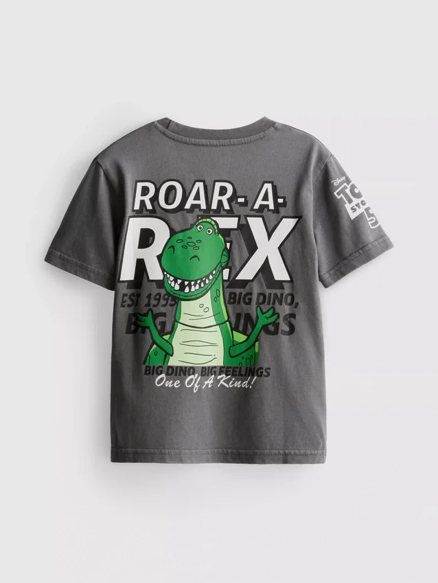 1-9 anos | Camisa do Rex do «Toy Story» da Disney·Pixar