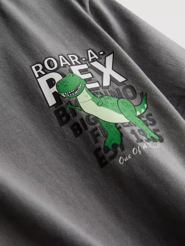 1-9 anos | Camisa do Rex do «Toy Story» da Disney·Pixar