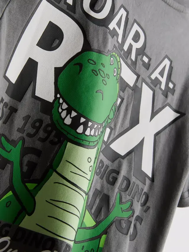 1-9 anos | Camisa do Rex do «Toy Story» da Disney·Pixar