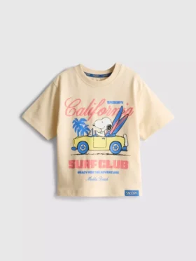 1-9 anos | Camisa Snoopy dos Peanuts