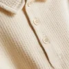 1-9 anos | Conjunto de camisa polo texturada e calções