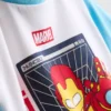 1-9 anos | Conjunto de t-shirt e calções do Homem de Ferro da Marvel