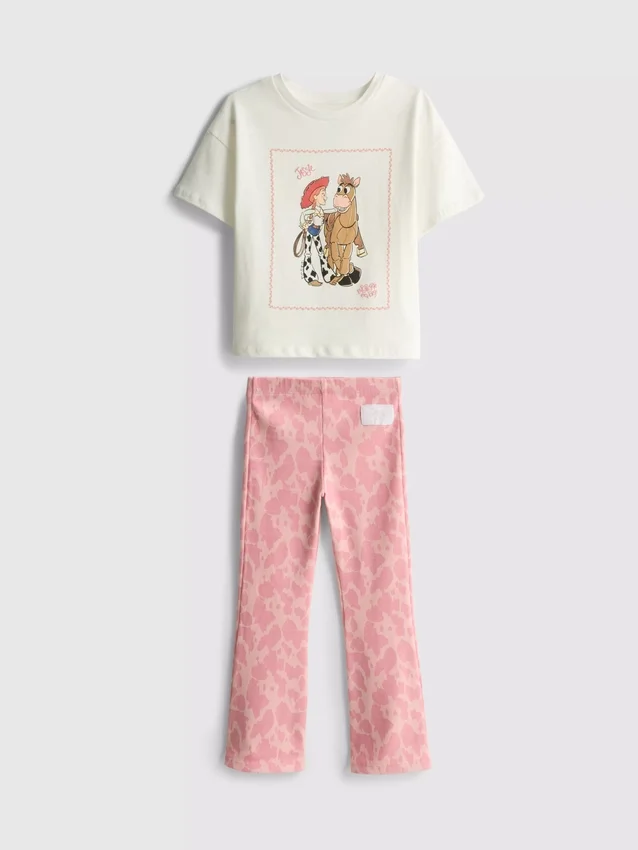 1-9 anos | Conjunto de t-shirt e leggings «Toy Story» da Disney·Pixar