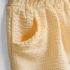 1-9 anos | Conjunto de top com peplum e calções