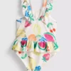 1-9 anos | fato de banho com estampado de frutas