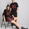 21 t-shirt de manga curta «Savage»