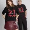21 t-shirt de manga curta «Savage»