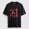 21 t-shirt de manga curta «Savage»