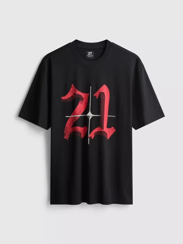 21 t-shirt de manga curta «Savage»