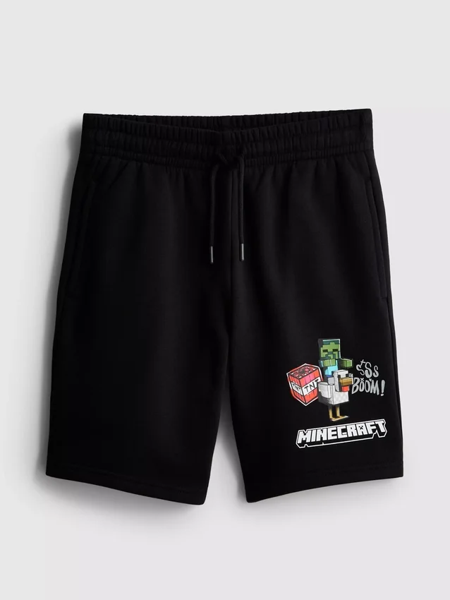 5-15 anos | calções Minecraft