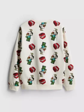 5-15 anos | camisola Minecraft