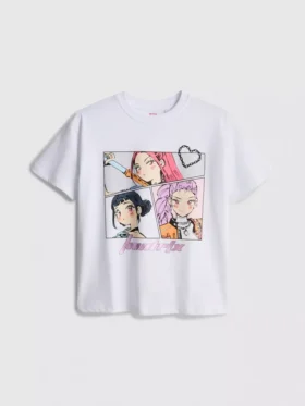 5-15 anos | T-shirt K-Pop Demon Hunters