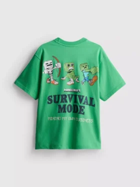 5-15 anos | t-shirt Minecraft