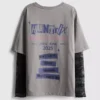 6-15 anos | Camisa de manga comprida com renda «K-Pop Demon Hunters»