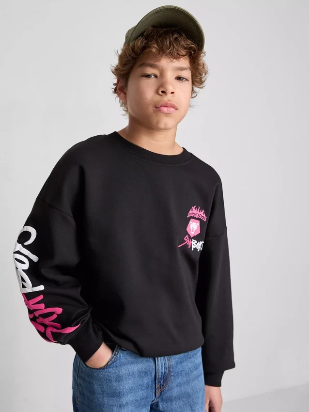 6-15 anos | Camisola com estampado «K-Pop Demon Hunters»