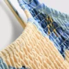 7-15 anos | biquíni estampado com franzido