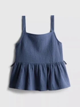7-15 anos | blusa com laço franzido