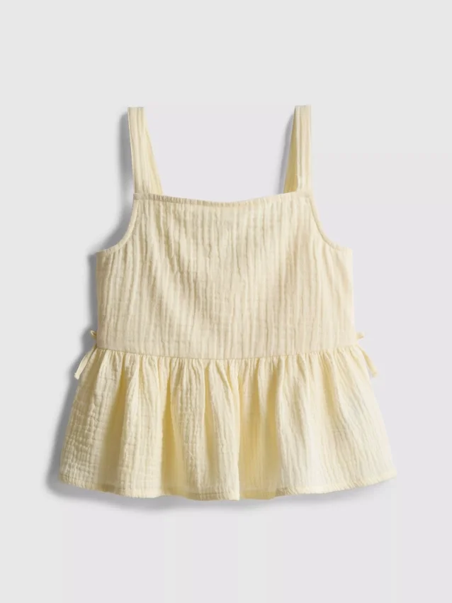 7-15 anos | blusa com laço franzido