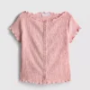 7-15 anos | blusa com textura enrugada