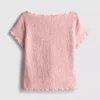 7-15 anos | blusa com textura enrugada