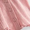 7-15 anos | blusa com textura enrugada
