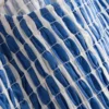 7-15 anos | blusa às riscas com franzido