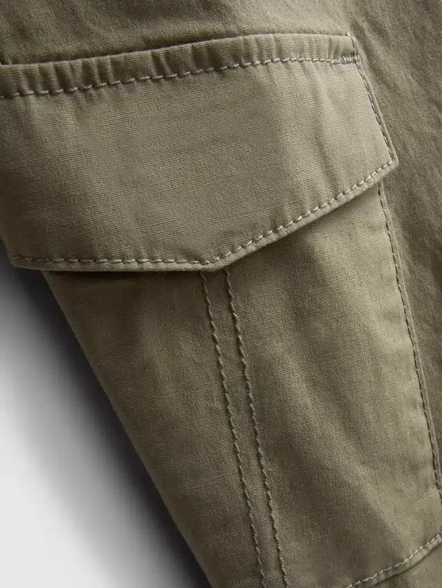 7-15 anos | calças cargo com bainha