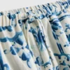 7-15 anos | calças com estampado de azulejos em mosaico