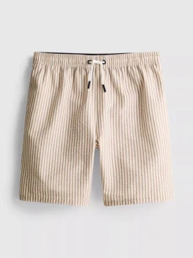 7-15 anos | calções de banho às riscas