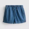 7-15 anos | calções de ganga estilo jogger