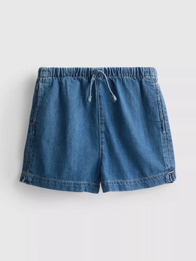 7-15 anos | calções de ganga estilo jogger