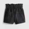 7-15 anos | calções de ganga estilo «paperbag»