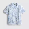 7-15 anos | camisa com estampado em mosaico