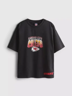 7-15 anos | Camisa com lavagem ácida dos Kansas City Chiefs da NFL