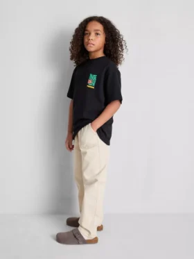 7-15 anos | camisa com padrão floral texturado
