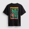 7-15 anos | camisa com padrão floral texturado