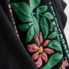 7-15 anos | camisa com padrão floral texturado