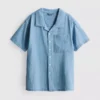 7-15 anos | camisa com textura