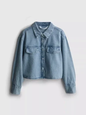 7-15 anos | camisa de ganga