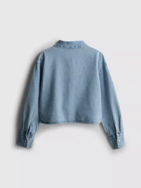 7-15 anos | camisa de ganga