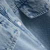 7-15 anos | camisa de ganga