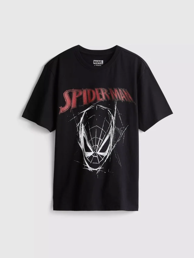 7-15 anos | Camisa do Homem-Aranha da Marvel