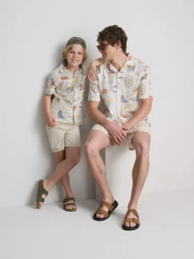 7-15 anos | camisa estampada