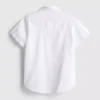 7-15 anos | camisa oxford de manga curta
