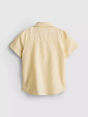 7-15 anos | camisa oxford de manga curta