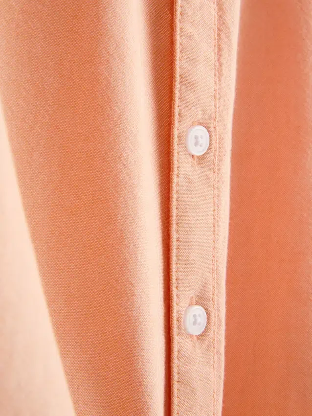 7-15 anos | camisa oxford de manga curta