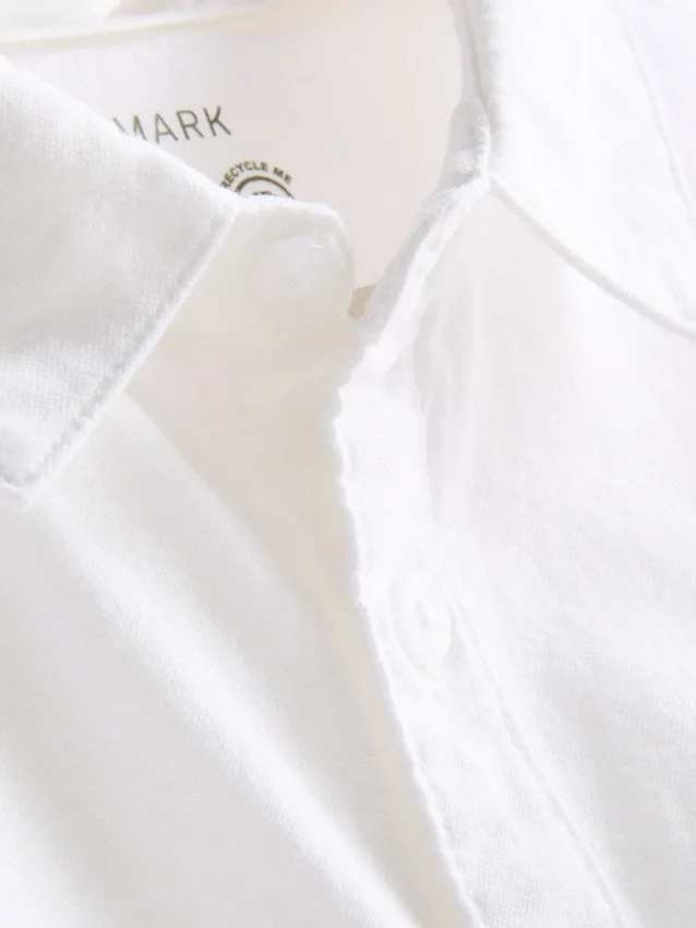 7-15 anos | camisa oxford de manga curta