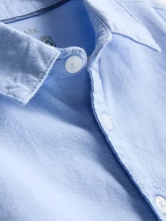 7-15 anos | camisa oxford de manga curta