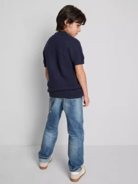 7-15 anos | camisa polo de malha